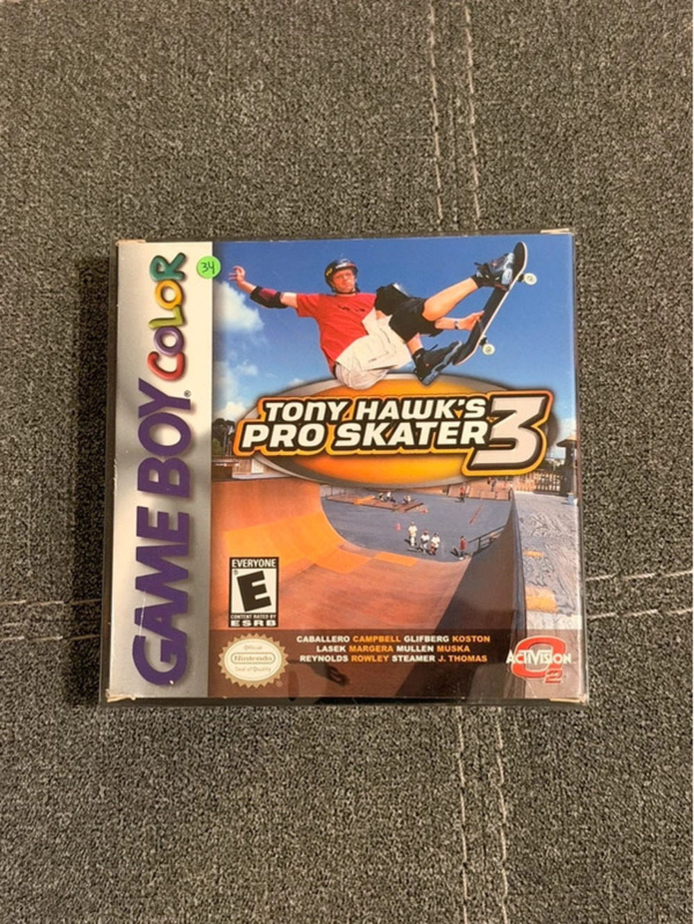 Tony Hawk Pro Skater 3 for Nintendo Gameboy Color